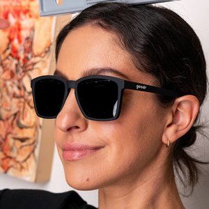 NWT Goodr 'Get On My Level' Black Sunglasses